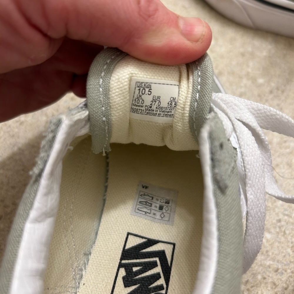 Vans size 10.5